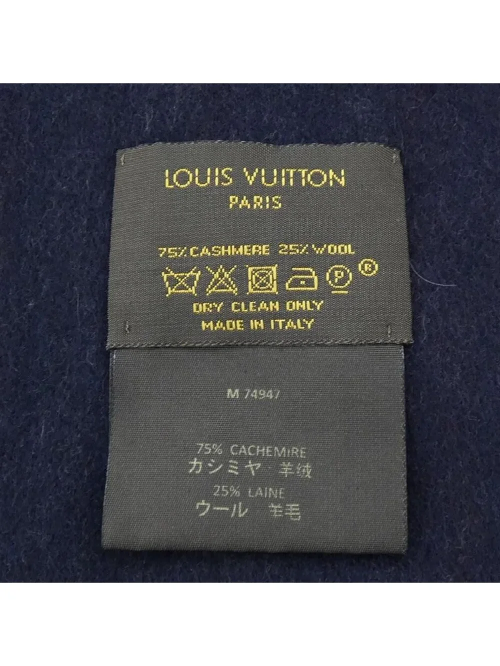 Louis Vuitton Scarf Navy